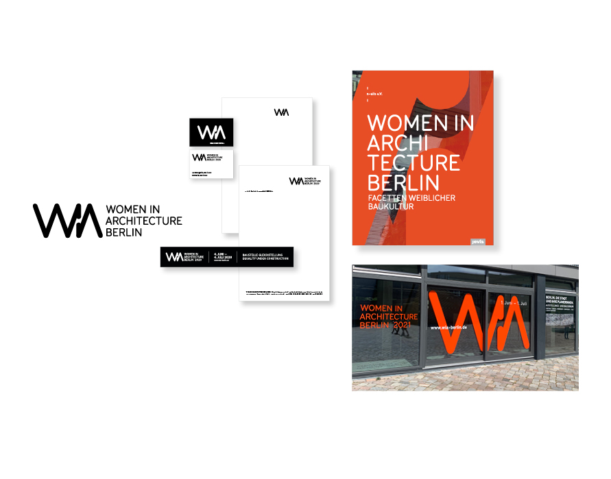 WIA Women in Architecture - Referenz von Anja Matzker, Grafikdesign, Printdesign, Corporate Design und Webdesign in Berlin