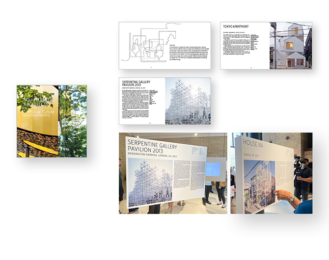 Sou Fujimoto Architects - Referenz von Anja Matzker, Grafikdesign, Printdesign, Corporate Design und Webdesign in Berlin