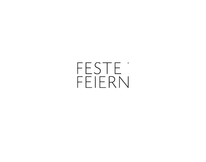 Feste Feiern - Referenz von Anja Matzker, Grafikdesign, Printdesign, Corporate Design und Webdesign in Berlin